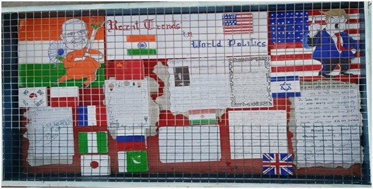 INAUGURATION OF WALL MAGAZINE OF DEPARTMENT OF POLITICAL SCIENCE